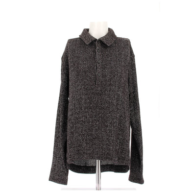 Pull marron brillant