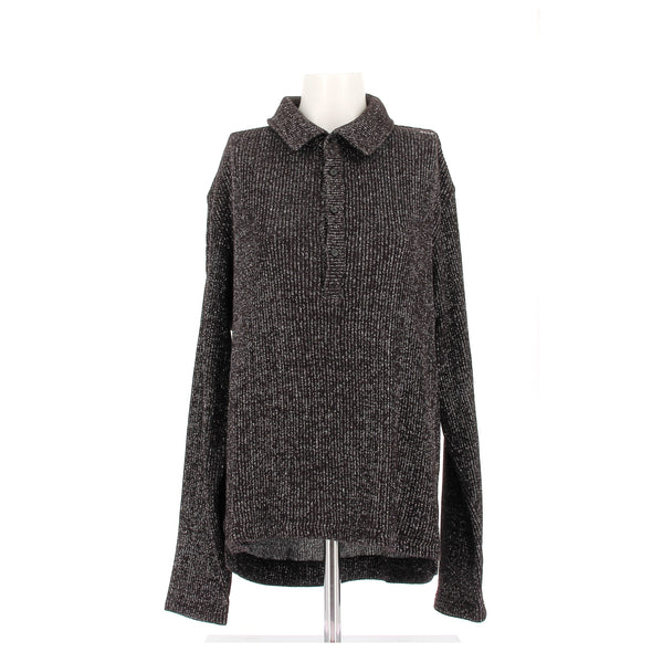 Pull marron brillant