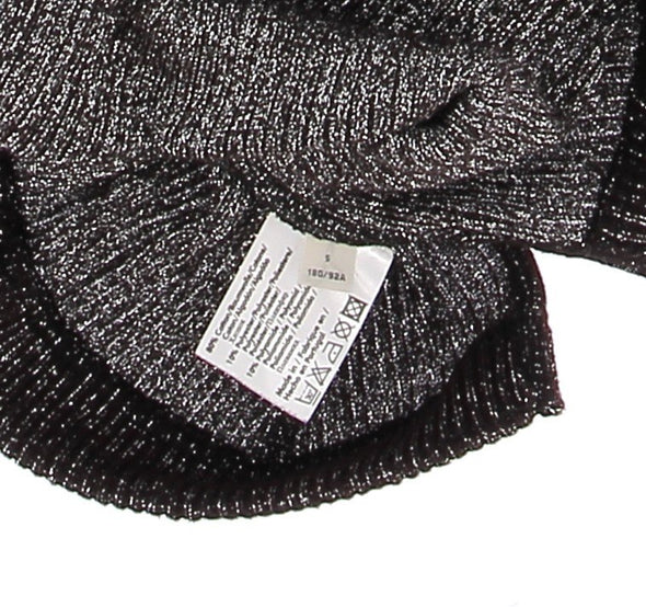 Pull marron brillant
