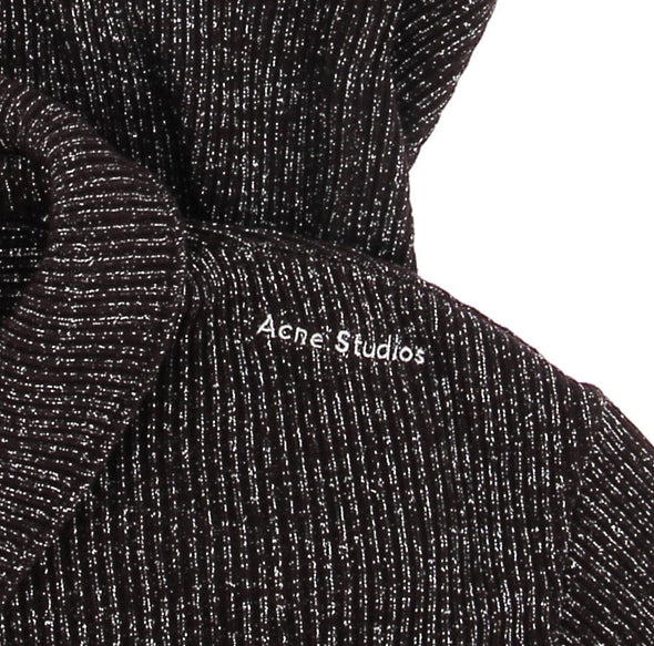 Pull marron brillant