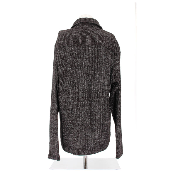 Pull marron brillant