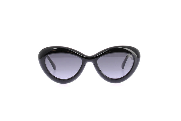 Lunettes de soleil rondes noires