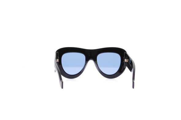 Lunettes de soleil "Front Lenses Aviator" noires