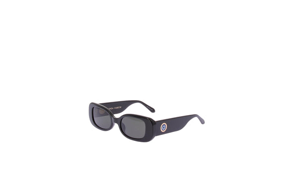 Lunettes de soleil noires "Lola Talisman"