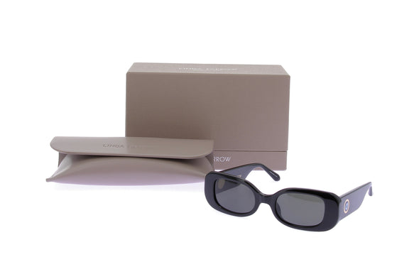Lunettes de soleil noires "Lola Talisman"