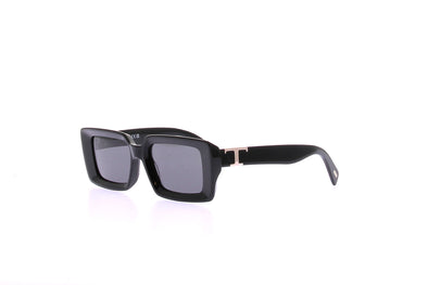 Lunettes de soleil rectangulaires noires