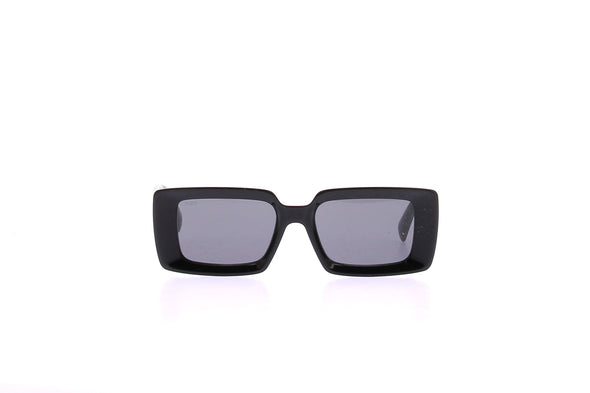 Lunettes de soleil rectangulaires noires