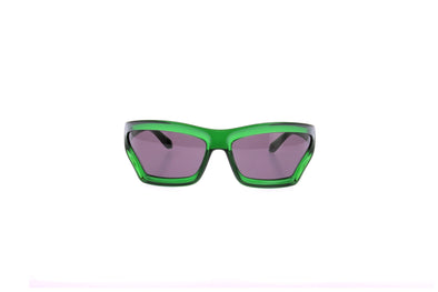Lunettes de soleil vertes "Arch Mask"