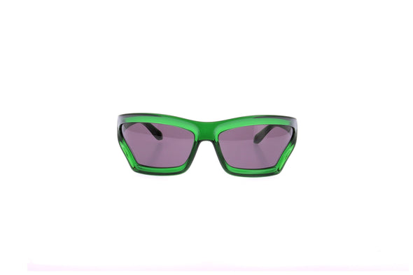 Lunettes de soleil vertes "Arch Mask"