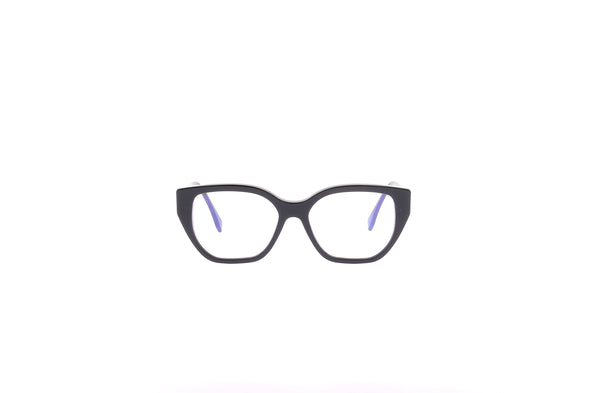 Lunettes de vue "Fendi Diamonds" à monture noire
