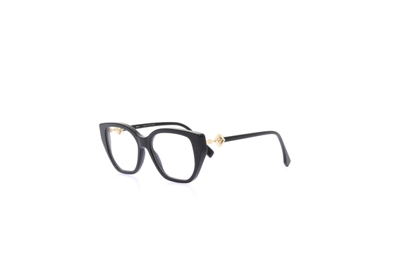 Lunettes de vue "Fendi Diamonds" à monture noire