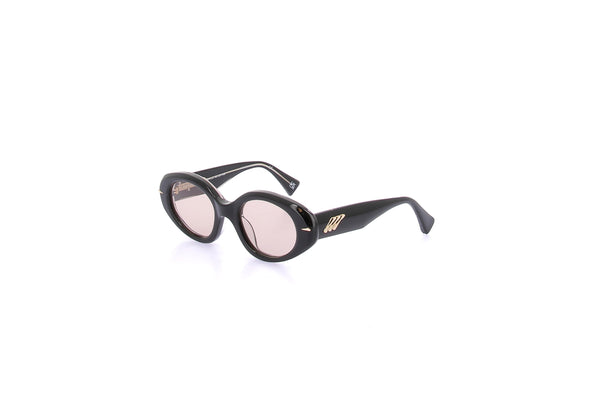 Lunettes de soleil noires "Numeros Dos"