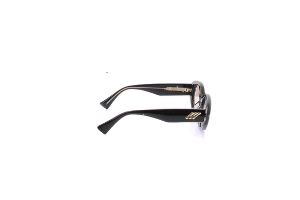 Lunettes de soleil noires "Numeros Dos"