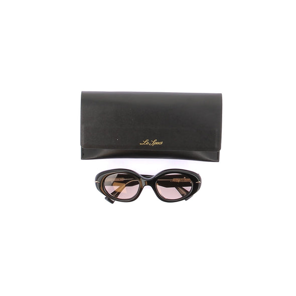 Lunettes de soleil noires "Numeros Dos"