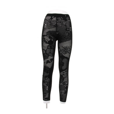 Legging en résille noir