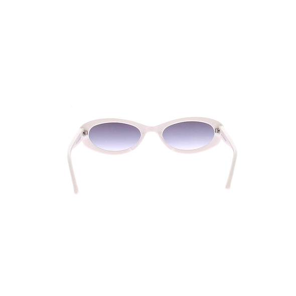 Lunettes de soleil blanches "Agatha"