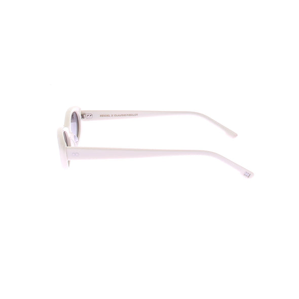 Lunettes de soleil blanches "Agatha"