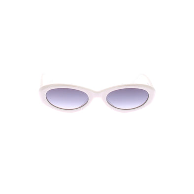 Lunettes de soleil blanches "Agatha"