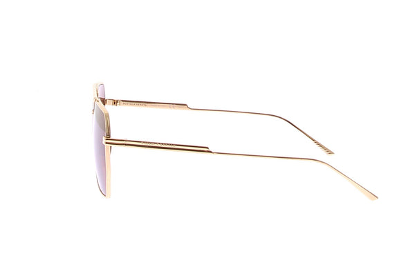 Lunette de soleil dorée