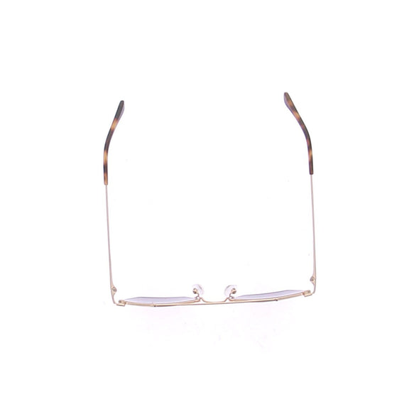 Lunettes de soleil dorées