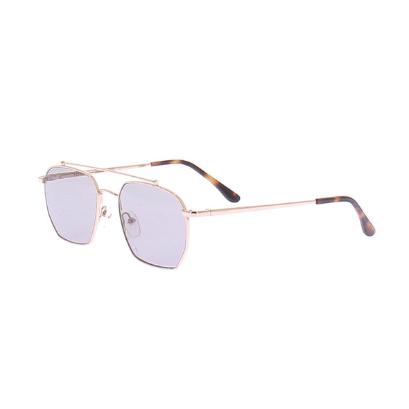 Lunettes de soleil dorées