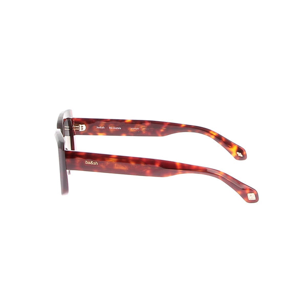 Lunettes de soleil rouges et bordeaux