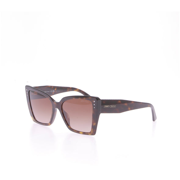 Lunettes de soleil marron dégradé