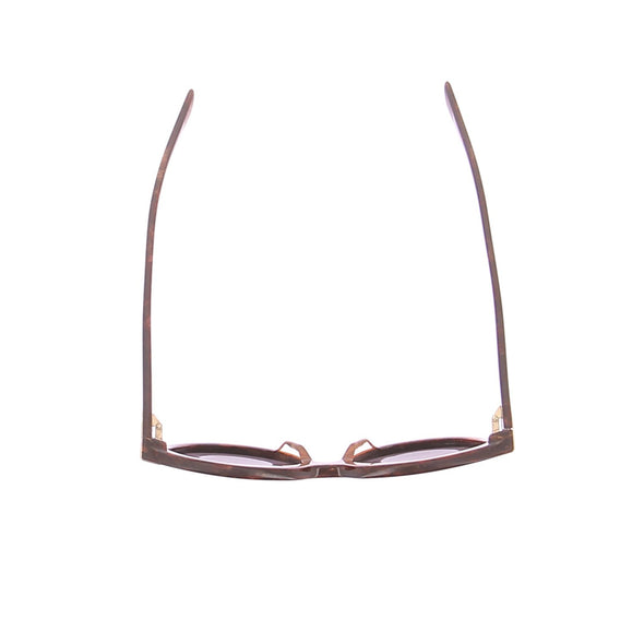 Lunettes de soleil marron