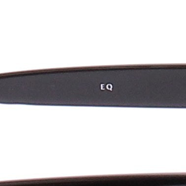 Lunettes de soleil noires "EQ"