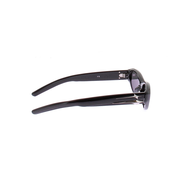 Lunettes de soleil noires "EQ"