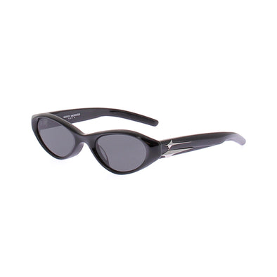 Lunettes de soleil noires "EQ"