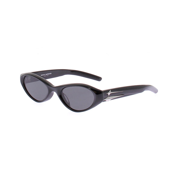 Lunettes de soleil noires "EQ"