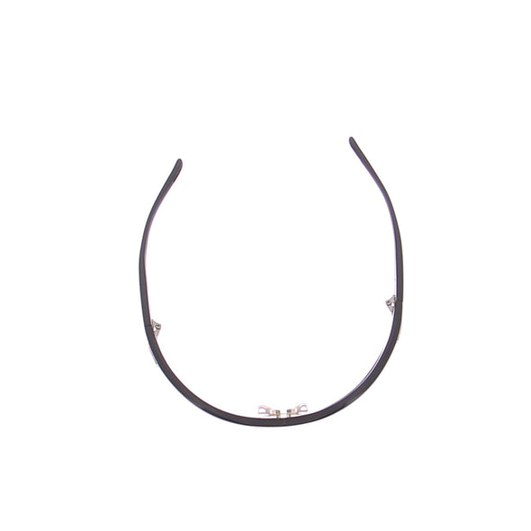 Lunettes de soleil noires et argentées