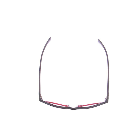Lunettes de soleil noires et rouges