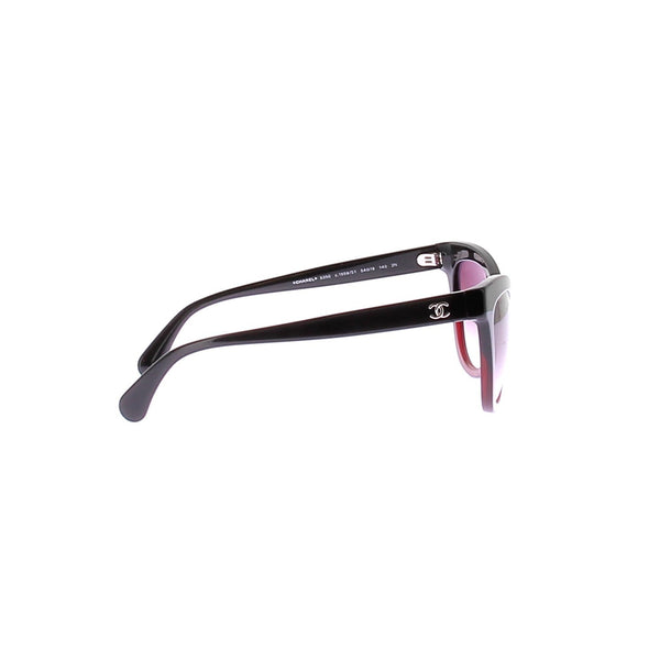 Lunettes de soleil noires et rouges