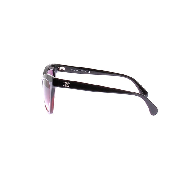 Lunettes de soleil noires et rouges