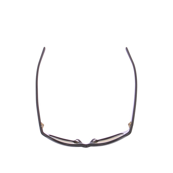 Lunettes de soleil noires et jaunes