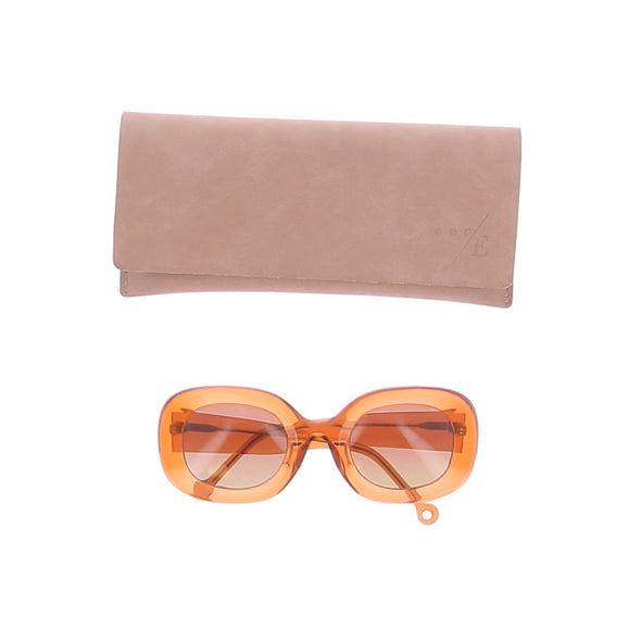 Lunettes de soleil oranges