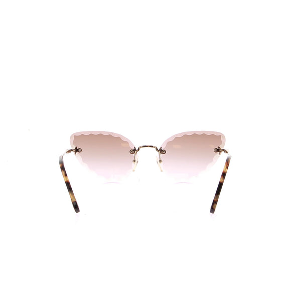 Lunettes de soleil roses