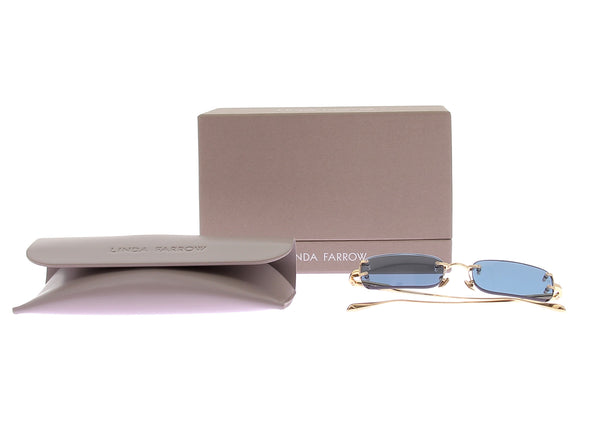 Lunettes de soleil dorées