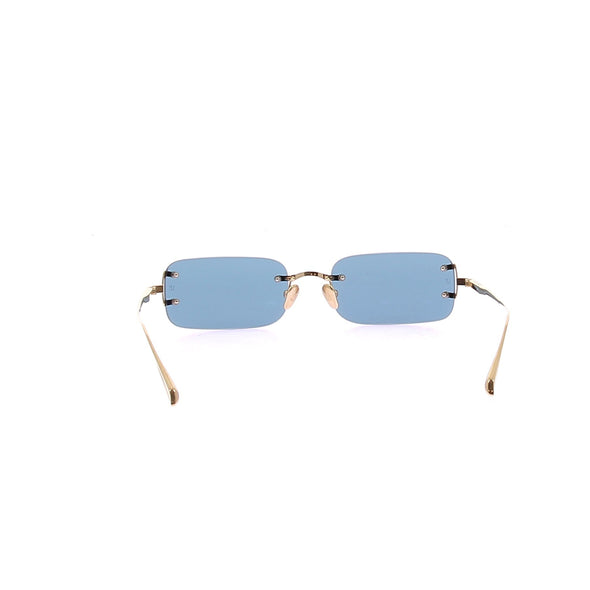 Lunettes de soleil dorées
