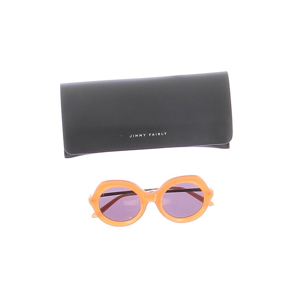 Lunettes de soleil oranges