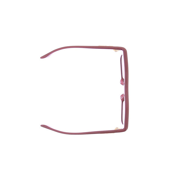 Lunettes de soleil rouges "Script"