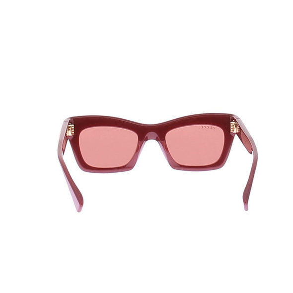 Lunettes de soleil rouges "Script"