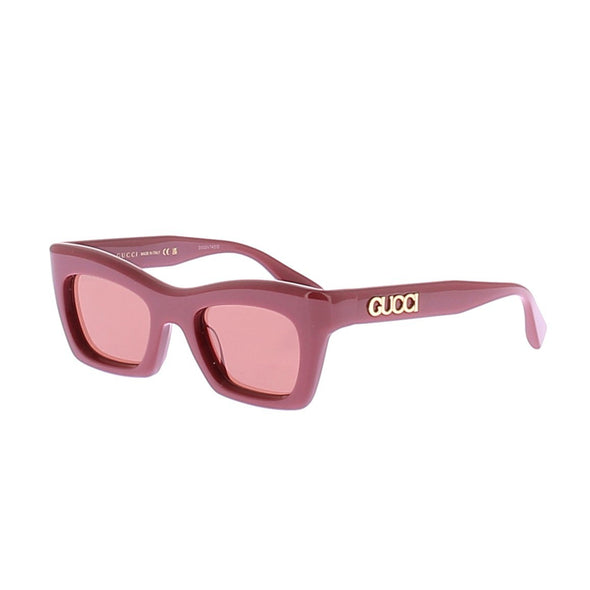 Lunettes de soleil rouges "Script"