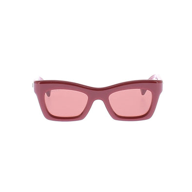 Lunettes de soleil rouges "Script"