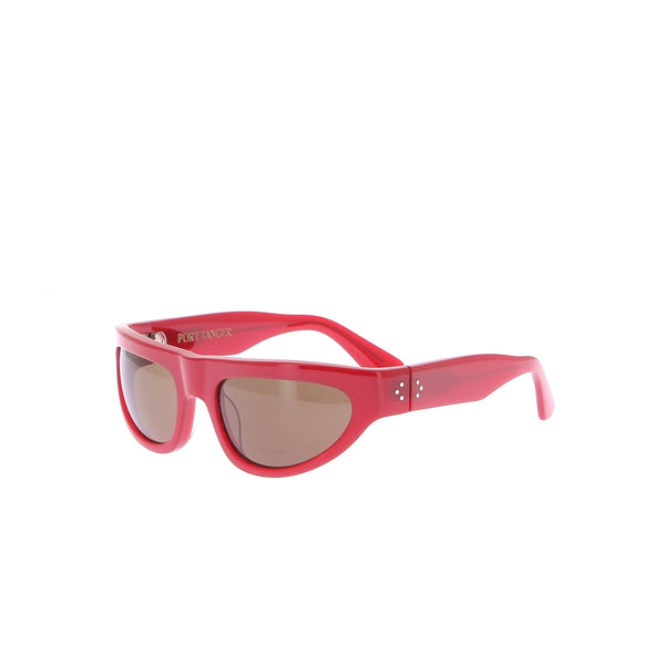 Lunettes de soleil rouges