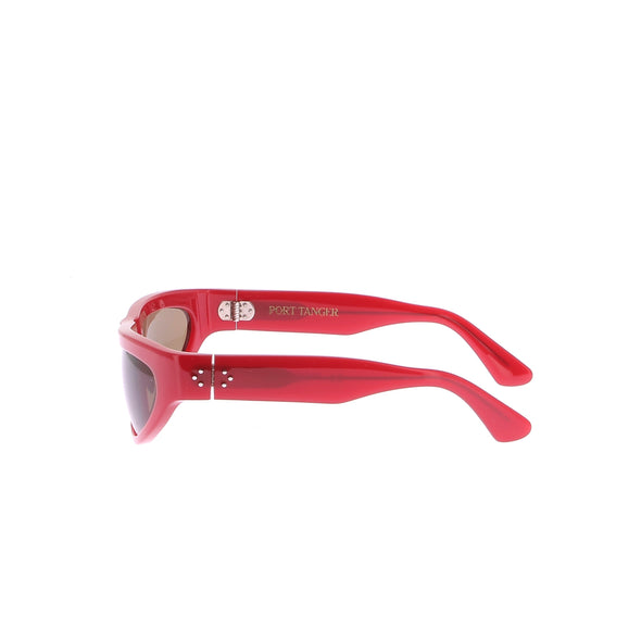 Lunettes de soleil rouges