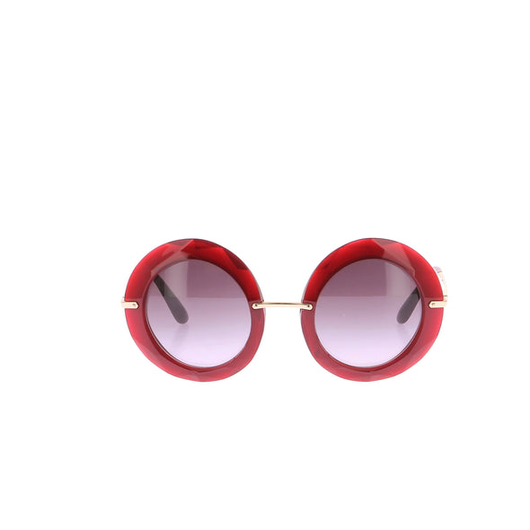 Lunettes de soleil rouge