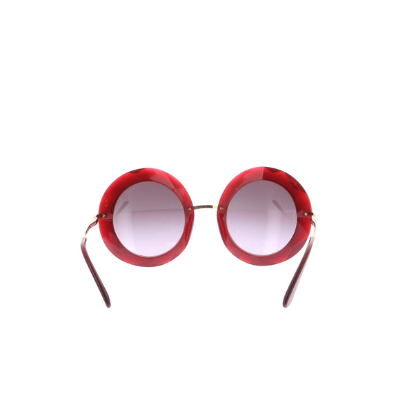 Lunettes de soleil rouge